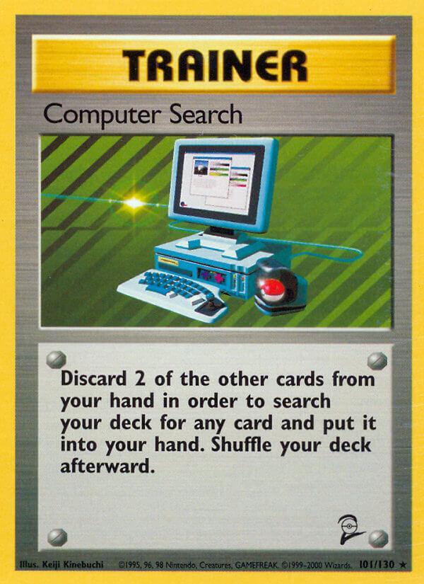 Computer Search 2000 Base Set 2 #101/130 Trading Card Lightly Played