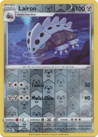 Lairon #110/198 Règne de Glace 2021 Quasi Neuf