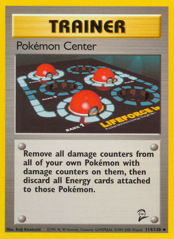 Pokemon Center 2000 Base Set 2 #114/130 Trading Card Near Mint