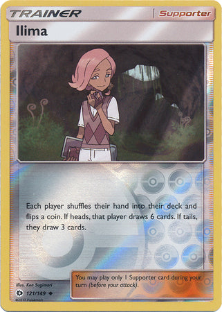 Ilima 2017 Sol y Luna Sol y Luna #121/149 Casi Nueva