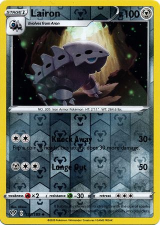 Lairon #122/189 Darkness Ablaze 2020 Near Mint