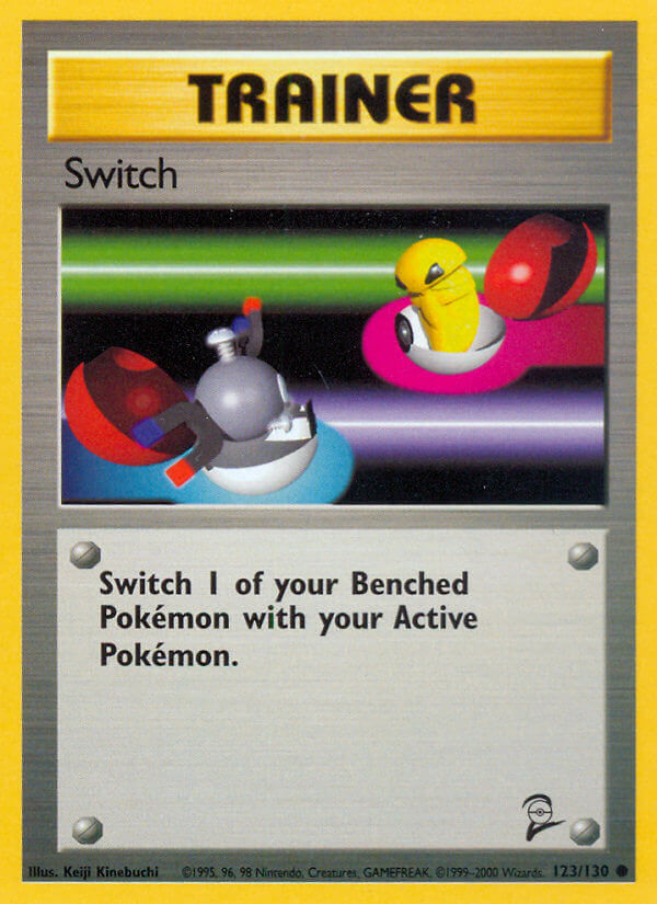 Switch 2000 Base Set 2 #123/130 Trading Card Moderately Played