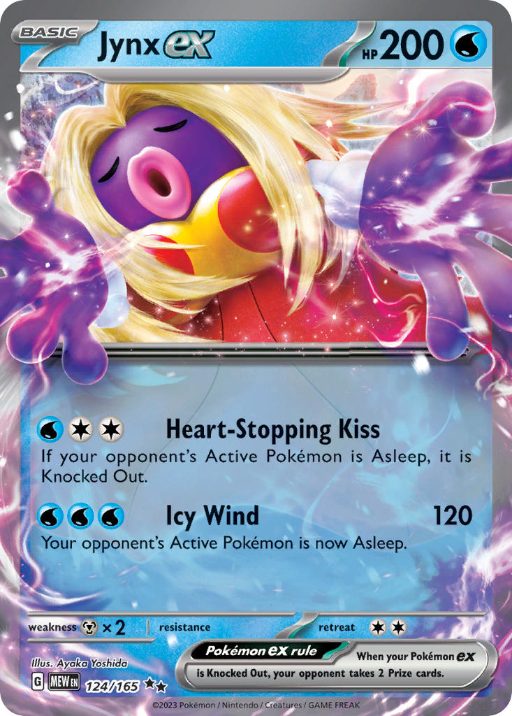 Jynx ex #124/165 151 2023 Near Mint