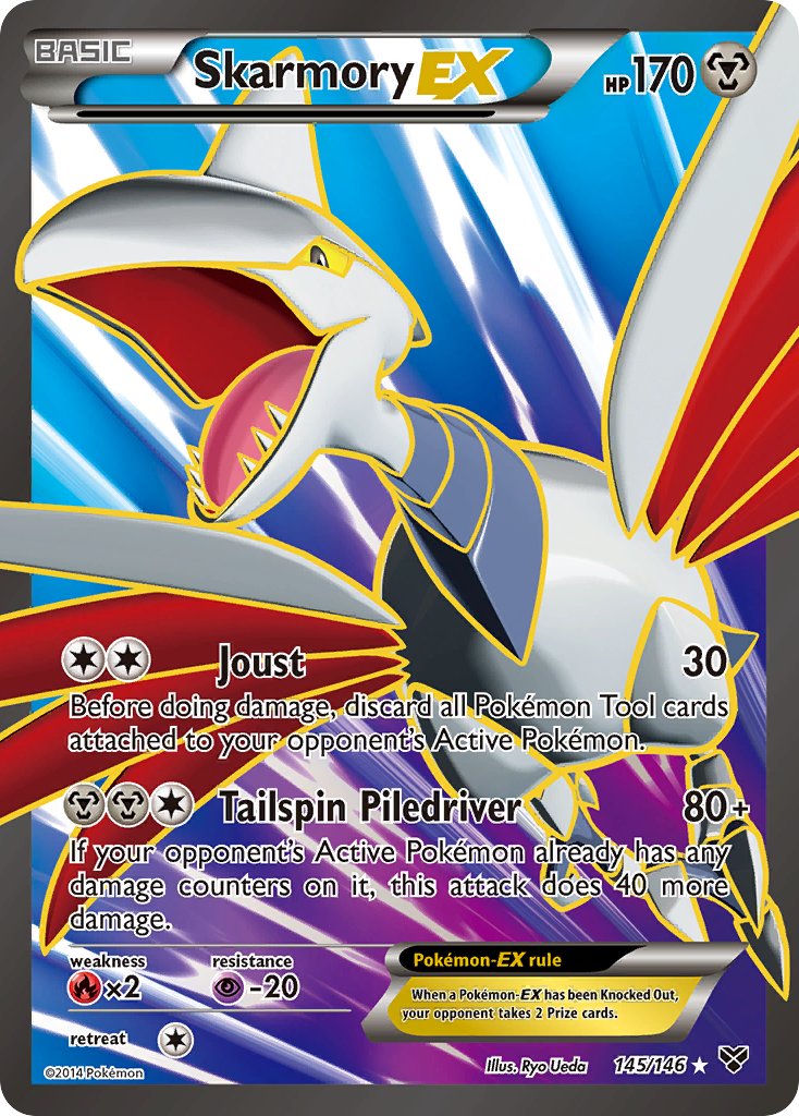 Skarmory EX 2014 XY XY #145/146 Muy jugado