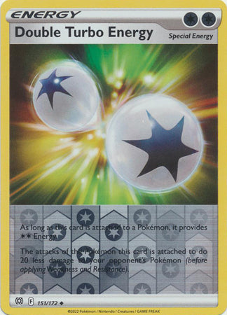 Double Turbo Energy #151/172 Brilliant Stars 2022 Near Mint