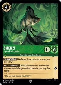 Shenzi - Líder de Manada de Hienas #85 Lorcana Into the Inklands - NM
