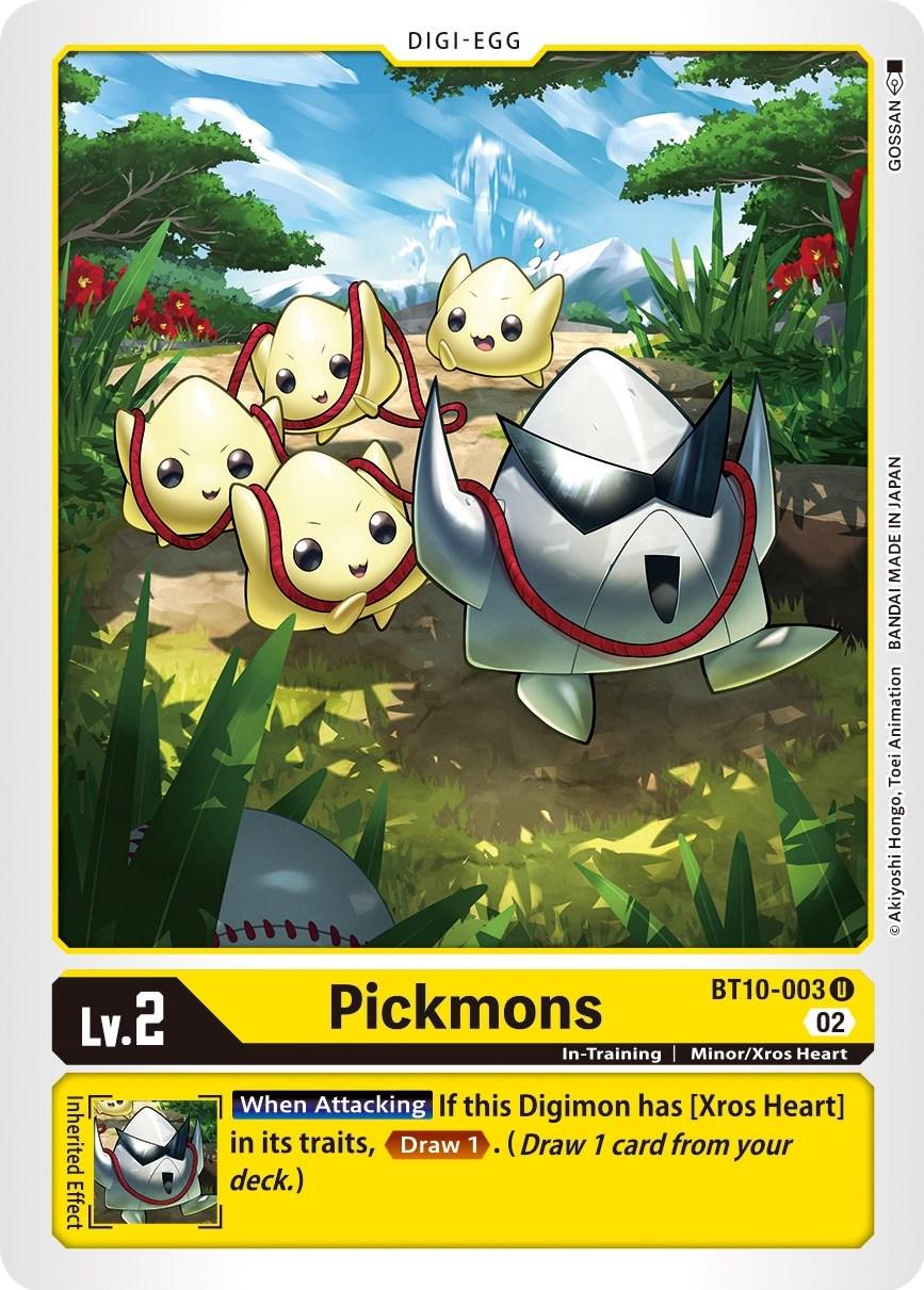 Pickmons #BT10-003 Digimon Xros Encounter - NM