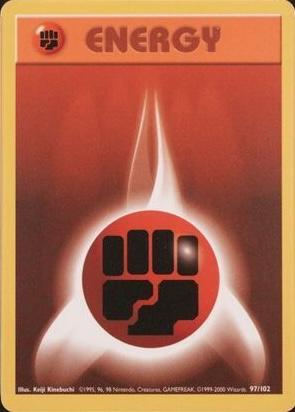 Fighting Energy 1999 Base Set Unlimited #97/102 1999-2000 Lightly Played