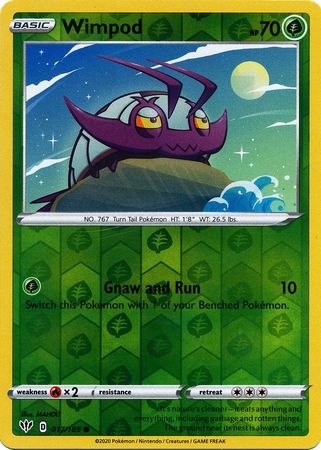 Wimpod #017/189 Darkness Ablaze 2020 Casi Nuevo