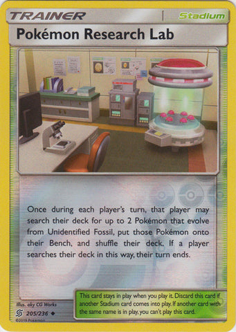 Laboratorio de Investigación Pokémon 2019 Mentes Unidas Mentes Unidas #205/236 Casi Nuevo