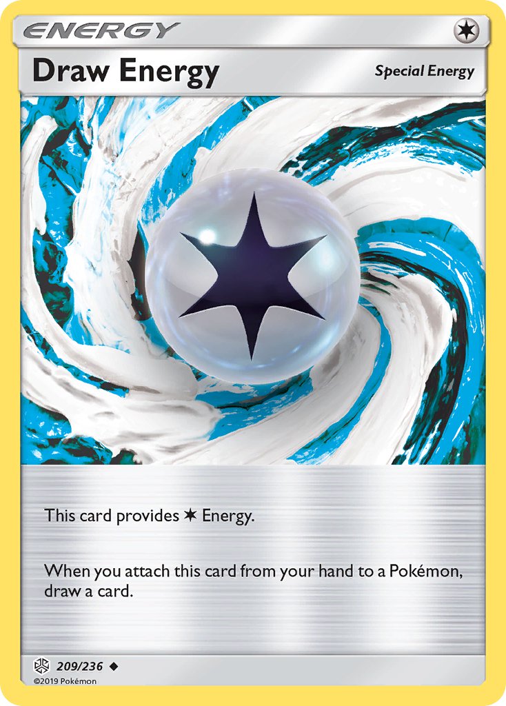 Draw Energy #209/236 Cosmic Eclipse 2019 Near Mint