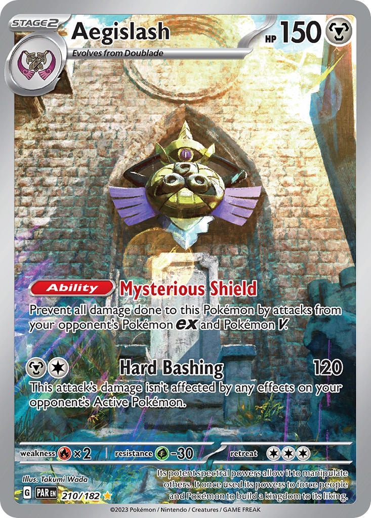 Aegislash #210/182 Paradox Rift 2023 Near Mint