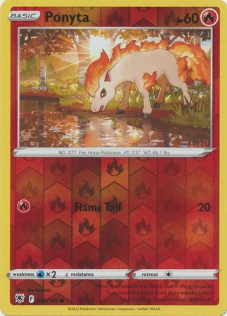 Ponyta #021/189 Astral Radiance 2022 Near Mint