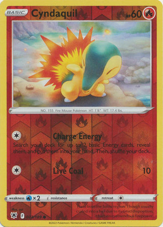 Cyndaquil #023/189 Astral Radiance 2022 Casi Nuevo