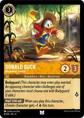 Donald Duck - Soldat Mousquetaire n°8 Lorcana Le Retour d'Ursula - NM