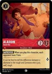 Aladdin - Street Rat #105 Lorcana First Chapter - NM