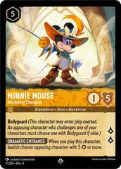 Minnie Mouse - Musketeer Champion #17 Lorcana Ursula's Return - NM