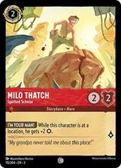 Milo Thatch - Savant Esprit #115 Lorcana Les Terres d'Encres - NM
