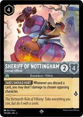 Sheriff de Nottingham - Oficial Corrupto #191 Lorcana Into the Inklands - NM