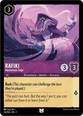 Rafiki - Mysterious Sage #54 Lorcana First Chapter - NM