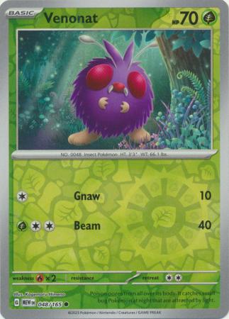 Venonat 2023 151 151 #048/165 Casi perfecto