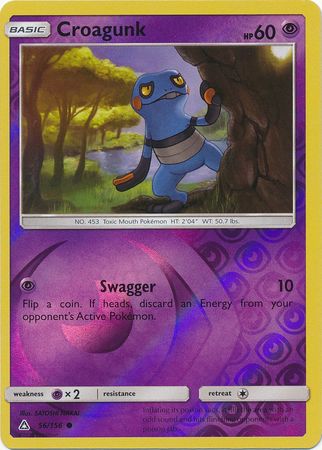 Croagunk 2018 Ultra Prism Ultra Prism n.º 56/156 Casi Nuevo