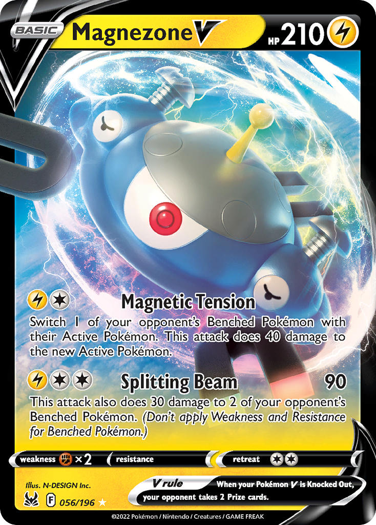 Magnezone V #056/196 Lost Origin 2022 Near Mint