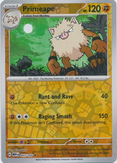 Primeape 2023 151 151 #057/165 Casi Nuevo