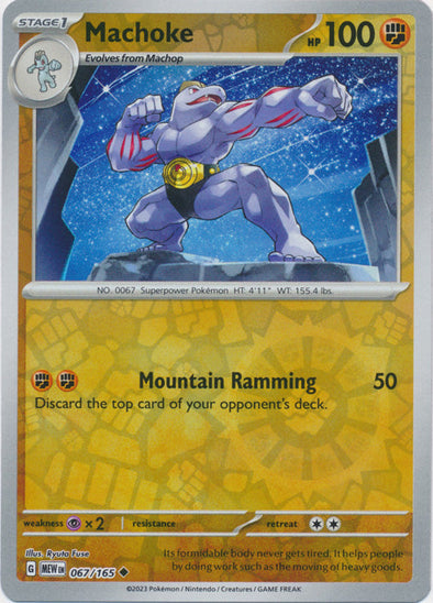 Machoke 2023 151 151 #067/165 Near Mint