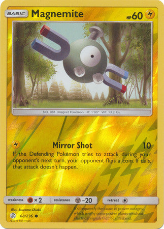 Magnemite 2019 Eclipse Cósmico Eclipse Cósmico #68/236 Casi Nuevo