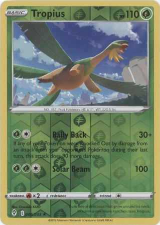 Tropius #006/203 Evolving Skies 2021 Near Mint