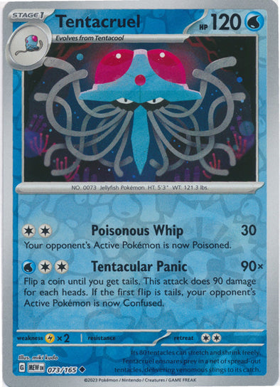Tentacruel 2023 151 151 #073/165 État quasi neuf