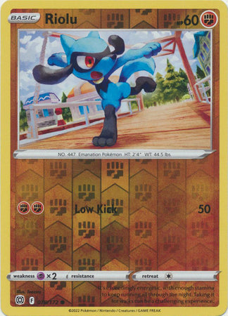 Riolu #078/172 Brilliant Stars 2022 Casi Nuevo