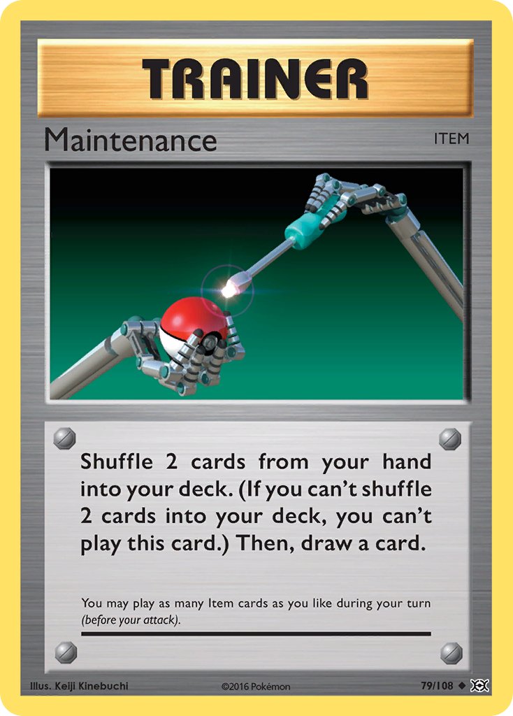 Maintenance 2016 Evolutions Evolutions #79/108 Moderately Played