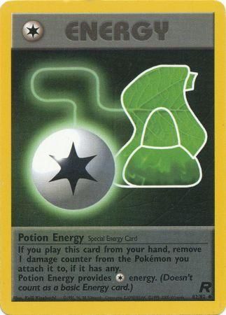 Potion Energy 2000 Team Rocket Unlimited #82/82 Trading Card Near Mint