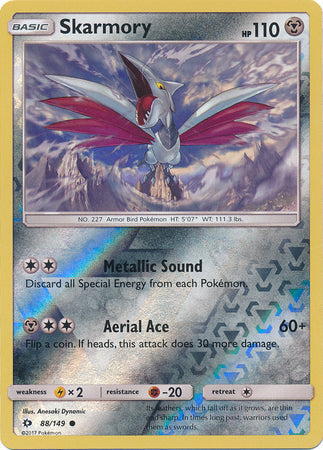 Skarmory 2017 Sun & Moon Sun & Moon #88/149 Near Mint