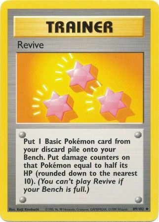 Revive 1999 Base Set Unlimited #89/102 Trading Card Near Mint