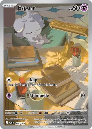 Espurr #095/088 Perfect Order Near Mint