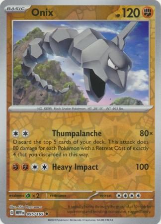 Onix 2023 151 151 #095/165 Near Mint