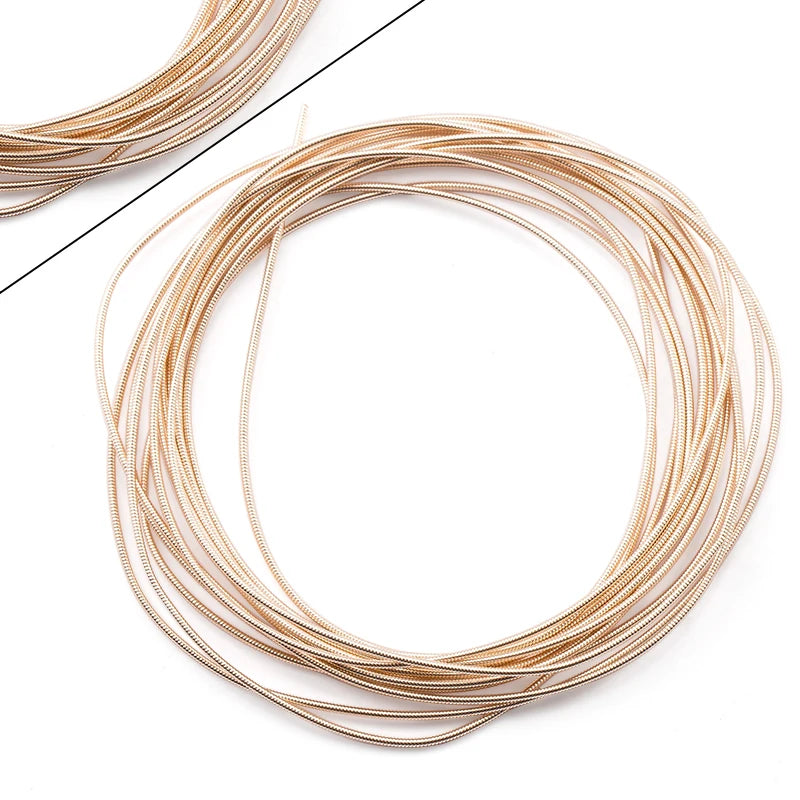 Fil de broderie de lingots de cuivre de 10 g – Fil de lingots français rigide pour le cannetille, la broderie d'insignes, la fabrication de bijoux et les loisirs créatifs