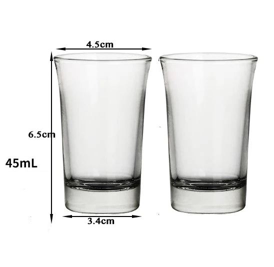 Wooden Acrylic Shot Glass Holder Rack, 6-Hole Single Row Wine Tasting Flight Tray, Shot Glass Display Stand, Bar Drink Serving Tray and Cup Storage Carrier