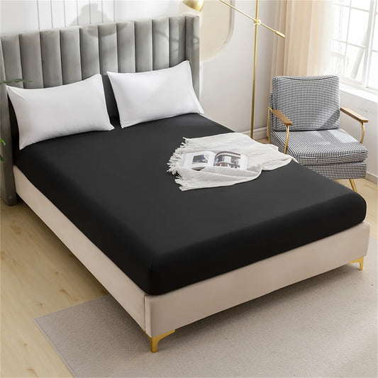 Protector de colchón impermeable Kuup – Funda de colchón ajustada, suave y transpirable con banda elástica