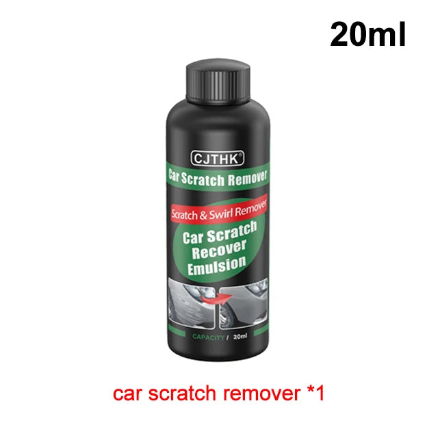 Remueve Arañazos y Pulimento para Coche – Reparador de Pintura, Eliminador de Remolinos y Cera Antirrayaduras