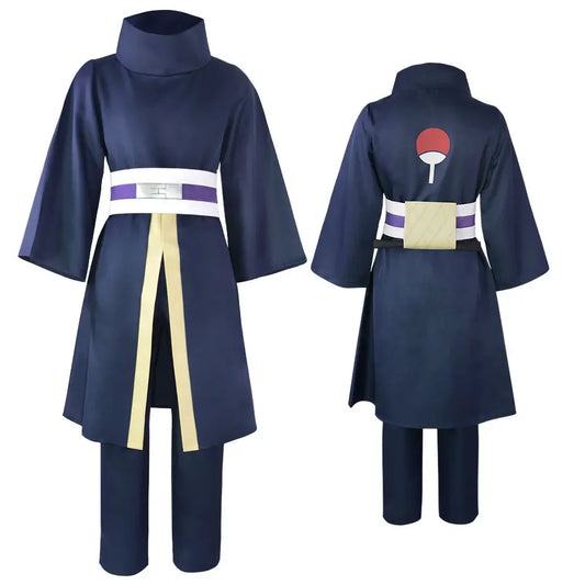 Disfraz de Cosplay Inspirado en Naruto Obito – Atuendo Kimono Japonés para Halloween, Festival y Fiesta de Rol en Escenario