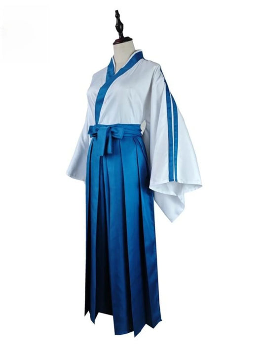Conjunto de disfraz de cosplay Silver Soul – Traje de actuación para exposición de anime para hombres y mujeres, ropa de cosplay con diseño de personaje de estilo tradicional chino para eventos y juegos de rol