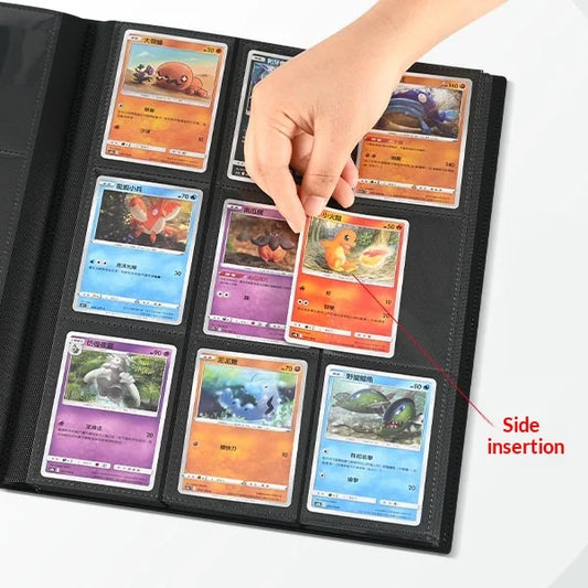 Álbum de 9 Bolsillos para Cartas Coleccionables – Organizador de Gran Capacidad para Cartas de Pokémon y Yu-Gi-Oh