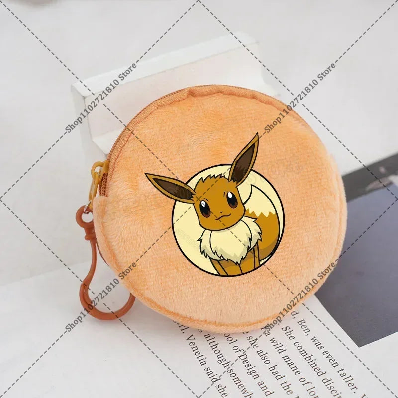 Pokémon Coin Purse – Pikachu, Eevee & Charizard Mini Zipper Wallet