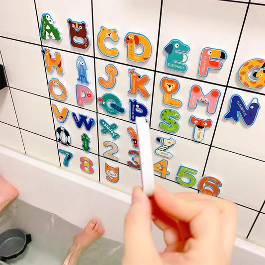 Juguetes de baño para bebés: barco y coche flotantes, puzle de espuma EVA, juguetes de agua para niños pequeños y niños.