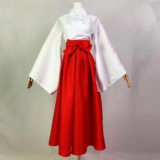 Costume de Cosplay Iori Utahime – Ensemble Robe Style Kimono avec Haut et Coiffe (Tenue pour Femme Halloween/Comic Con)