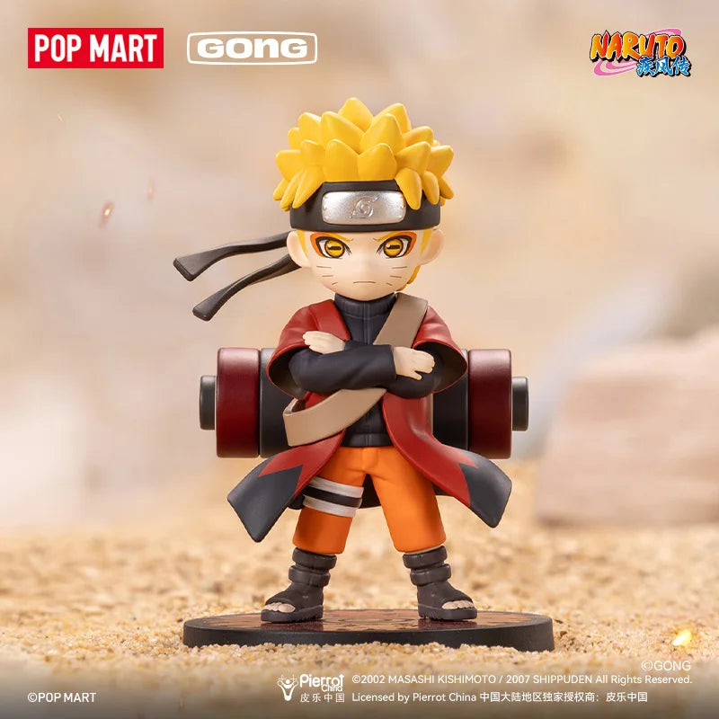 POP MART GONG Naruto Shippuden Akatsuki Arc Series – Mystery Blind Random Box Action Figure, Collectible Toy & Surprise Gift